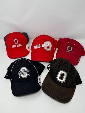 Nike Ohio State Buckeyes Legacy91 Dri-FIT Adjustable Hat Cap Red Black NCAA